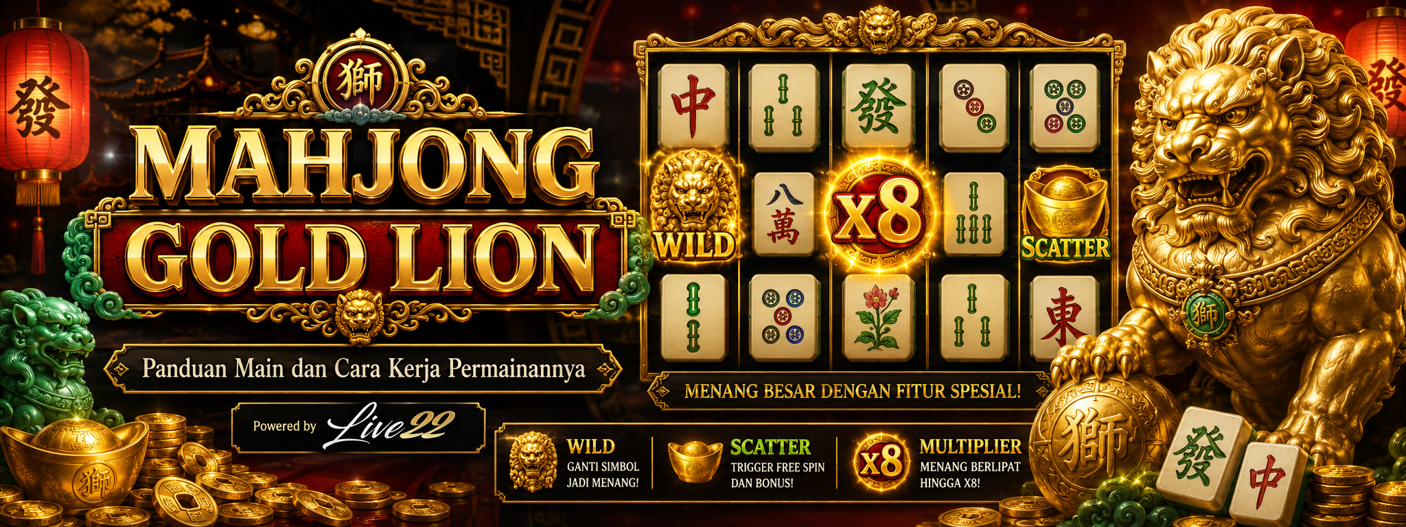 Mahjong Gold Lion